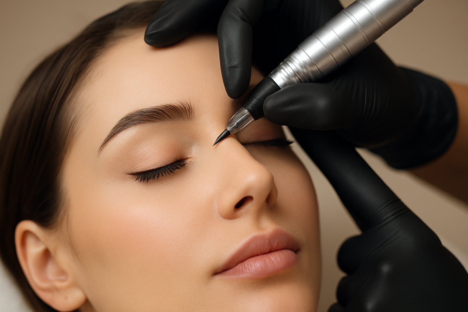 Trattamento professionale di trucco semipermanente